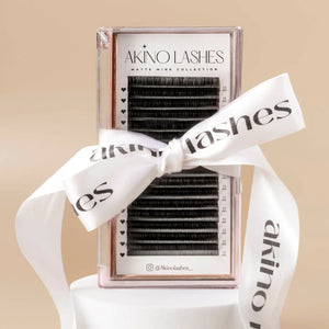 0.07 MATTE MINK LASH TRAYS - DISCONTINUING Akinolashes