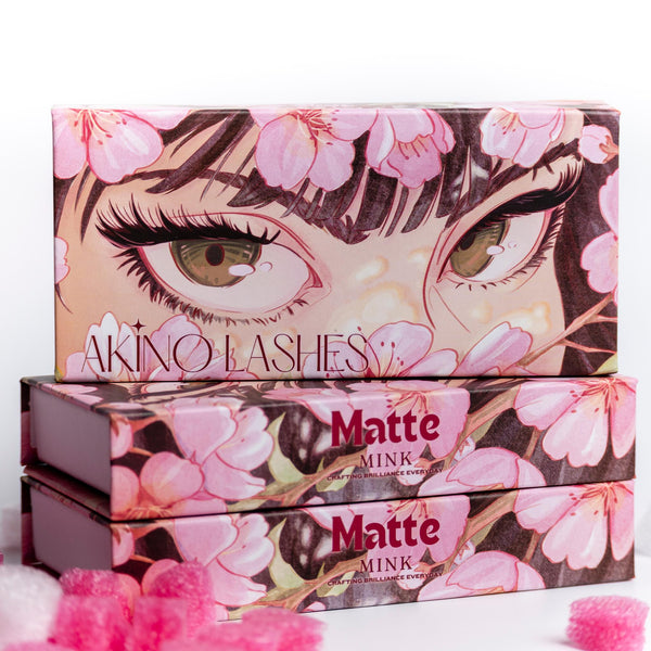 0,03 PLATEAUX DE CILS SAKURA EN VISON MAT